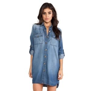 Current Elliot Button down chambray dress